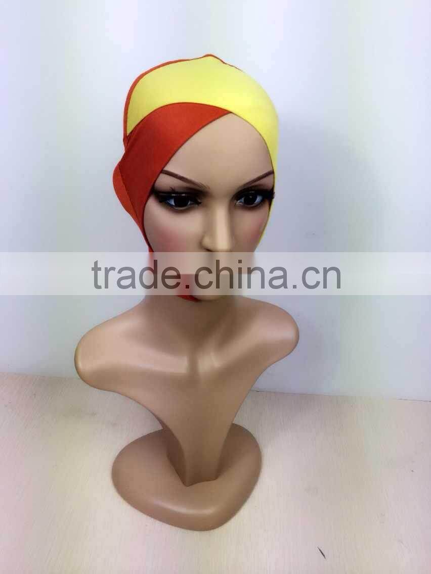 U079 fashion convenient Turban cotton muslim underscarfs