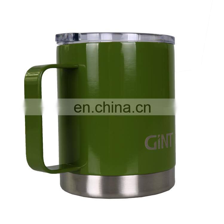 GINT 350ml Factory Price Easy to Clean Stainless Steel Camper Coffee Mug