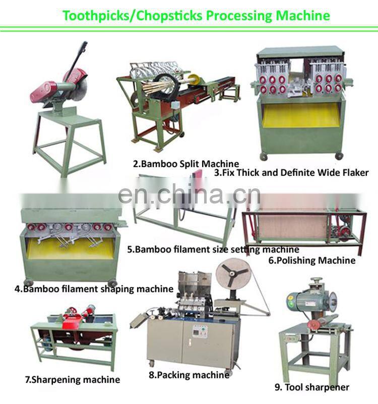 High Yield and Cheap Price Complete Wooden Chopsticks Machine