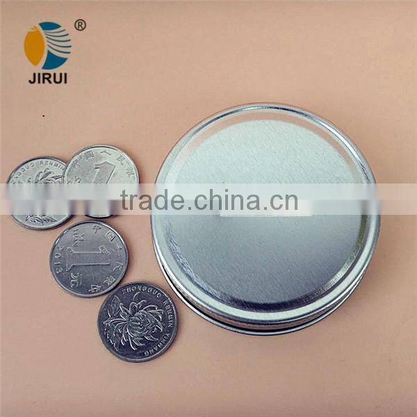 golden screw metal cap for piggy bank bottle