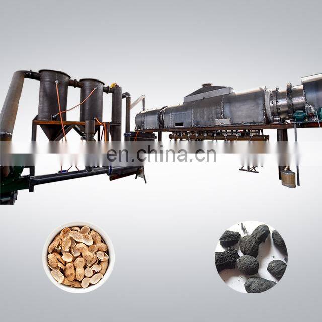 Hoist type wood charcoal making machine furnace for shisha charcoal