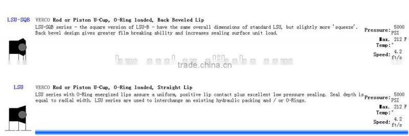 Tecnotex TSE rod seal