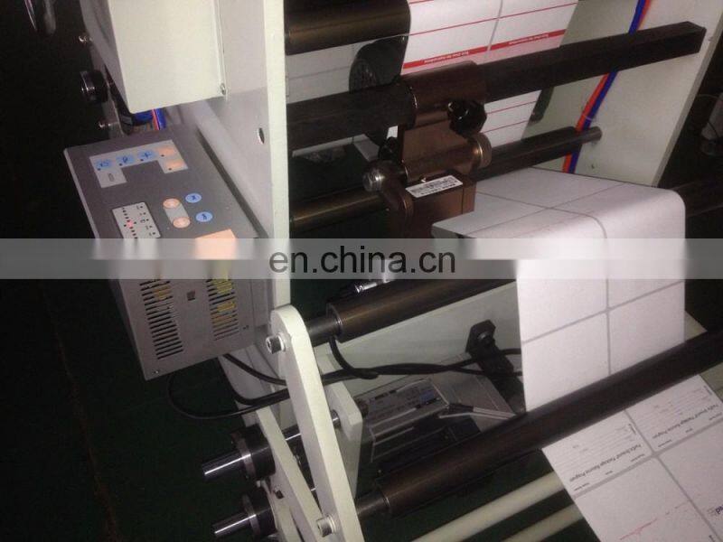 roll to sheet cutting machine for Printed PVC /Paper/PET/Fabric