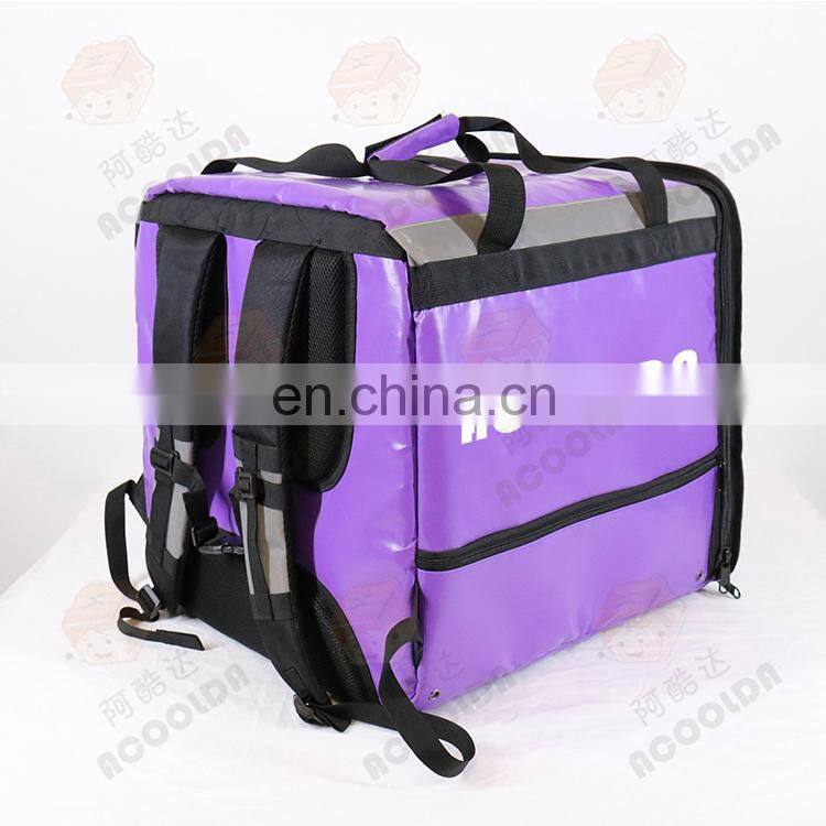 Food Delivery Aluminium Foil Insulated Food Cooler Bag aluminum foil cooler bag jarmoo