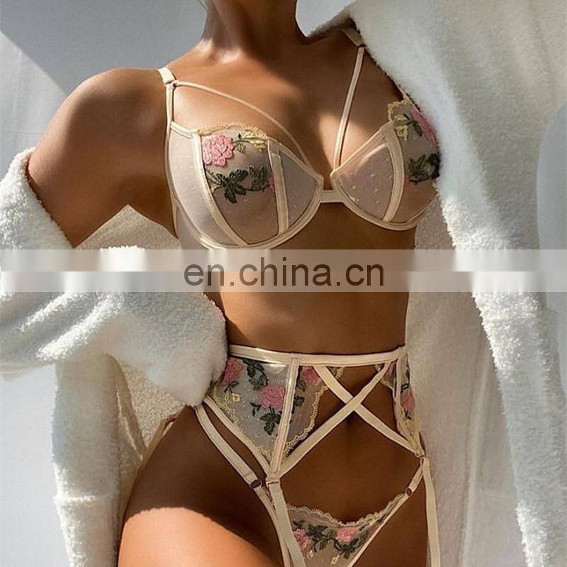 Tight Underwear Set Lingerie Set With Robe