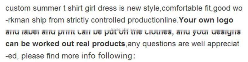 custom summer t shirt girl dress silm fashion dress bodycon casual dress