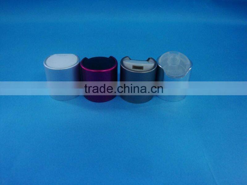 Hot sale 24mm aluminum and plastic disc cap/ aluminum and plastic disc cap