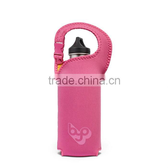 Neoprene fabric bottle case Colorful Neoprene Bag sport bottles and holder baby milk bottle holder