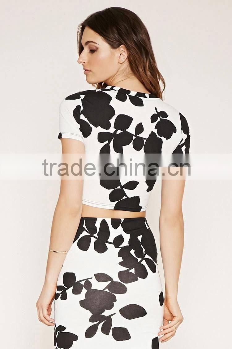Fashion women blouse and skirts latest tops designs girls
