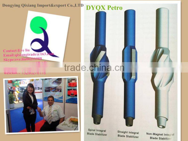 API 7-1 Spiral Integral Blade Stabilizer (IBS) for oil drilling Tools