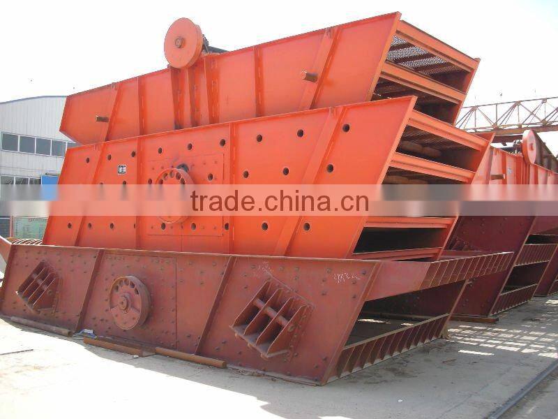 Simple structure and High efficiency concrete screening machine