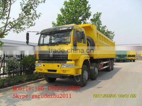 lowest price Dump truck Golden Prince 8*4