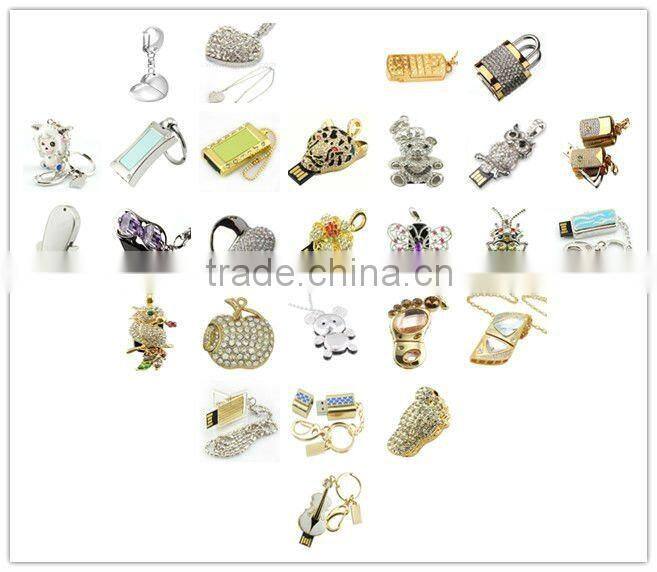 jewelry promotional flash drive/2G,4G,8G/CE,FCC,ROHS