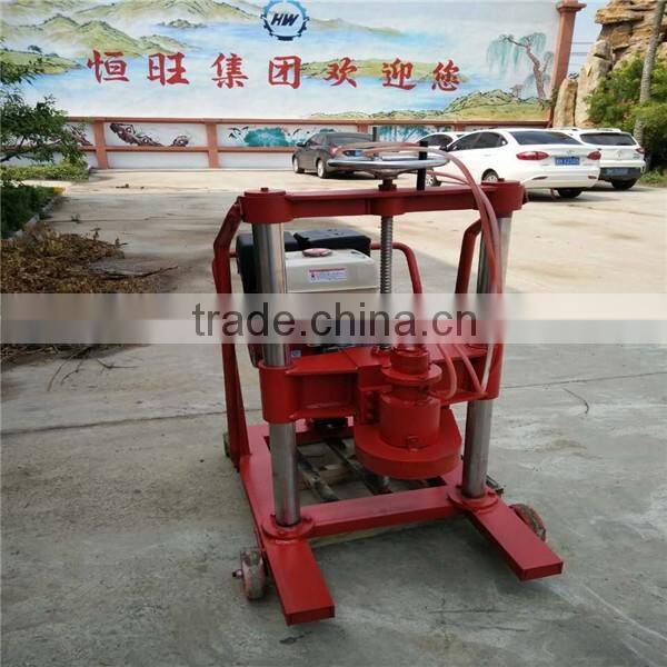 High quality concrete pavement coring drilling machine 9 horsepower