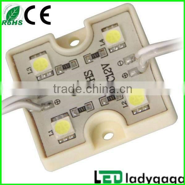 2013 Hot-selling Waterproof 4pcs SMD 5050 Outdoor LED Module ,ad. led modules