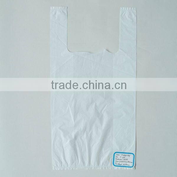 Black HDPE Vest Garbage Bags