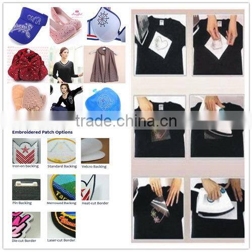 Cheap spangle/sequin patch / wholesale embroidered patches