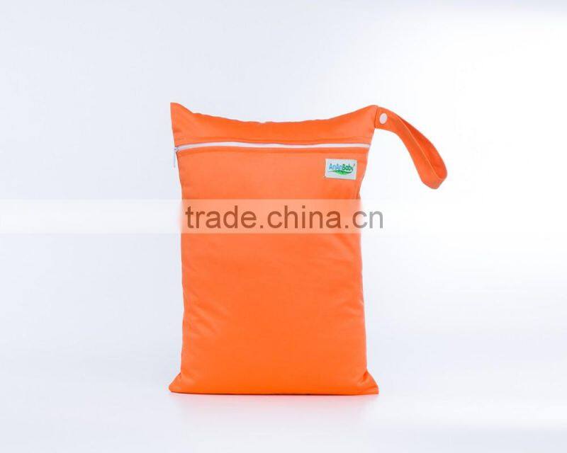 Waterproof solid color baby Wet bag,diaper bag