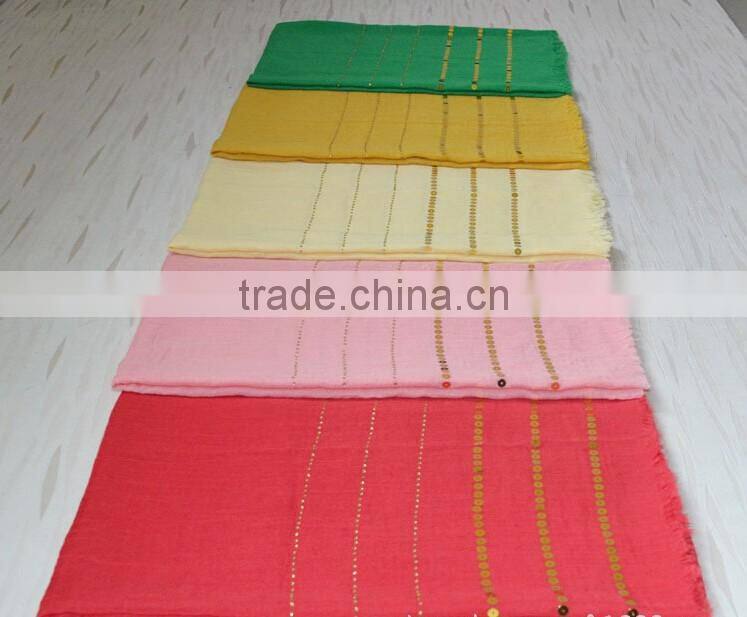 Wholesale Tassel Cotton Rhinestone Sequin Glitter Hijab