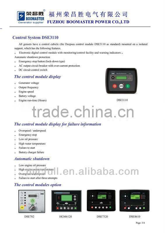 generator 600kva with CUMMINS engine and STAMFORD alternator