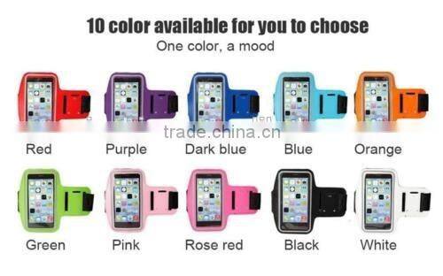 Sports Armband Case for iPhone 6/6 plus running neoprene Sports Armband phone case blue