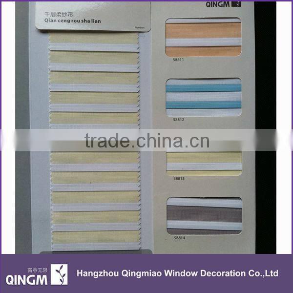 New Special Pleated Curtains Window Day Night Roller Shades