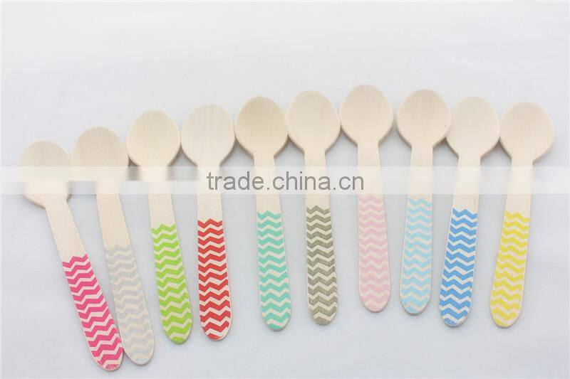 wood spoons Chinese style long handle coffee tea mixing spoon breakage-proof soup ladle kitchen tools