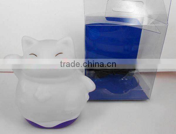 EN71-1-2-3 Touch on/off Baby night light with 7 colors