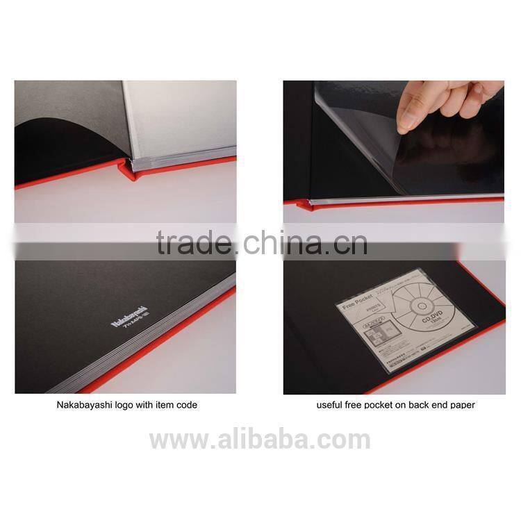 Simple colors stylish self-adhesive sheet 3x5 photo album for sale