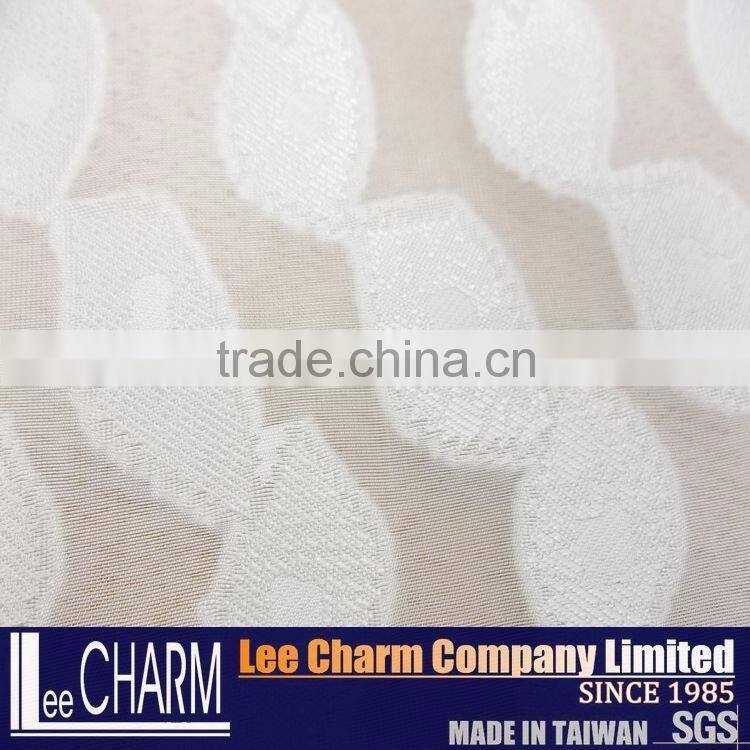 Polyester Nylon Waves Pattern Jacquard Fabric