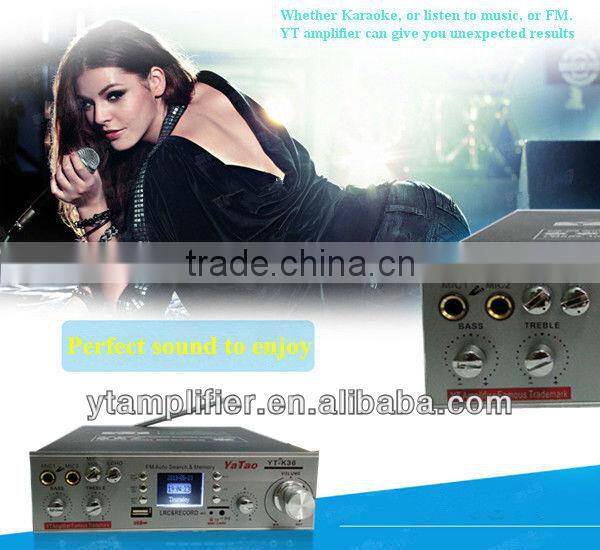 USB/TF card amplifier speaker YT-K36 with Karaoke