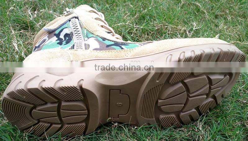 desert color sand colour leather 9.5inch good quality DELTA tactical boots