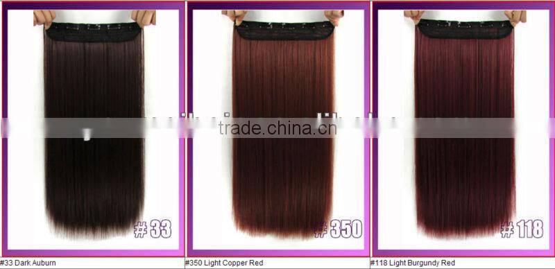 hot sell excellent cheap hot heads clip in hair extension
