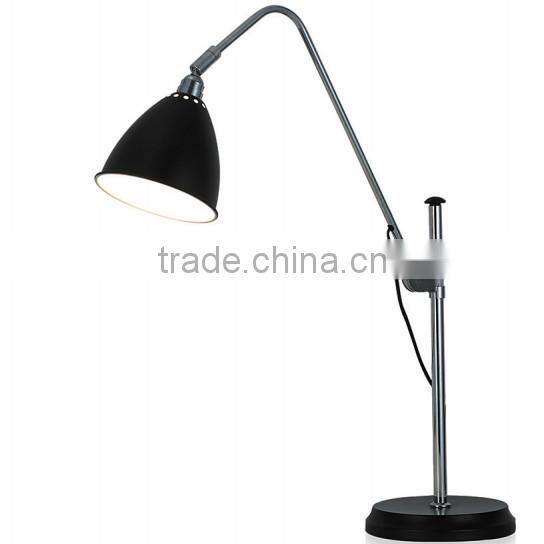 carbon steel foldable publishing yellow table lamp modern table light