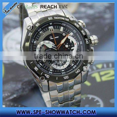genuine leather japan movt 2012 popular mens watches CE ROHS