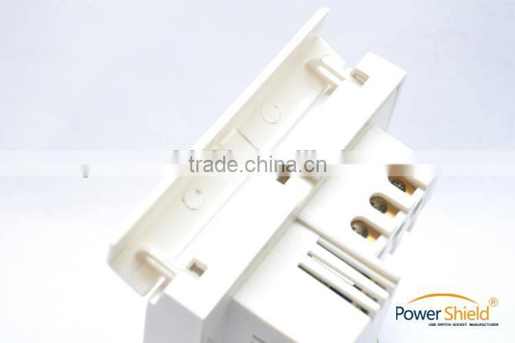 2015 latest Type A/B America 1 AC power jack outlet + 2 DC USB wall Socket 5V / 4.8A UL FCC ETL