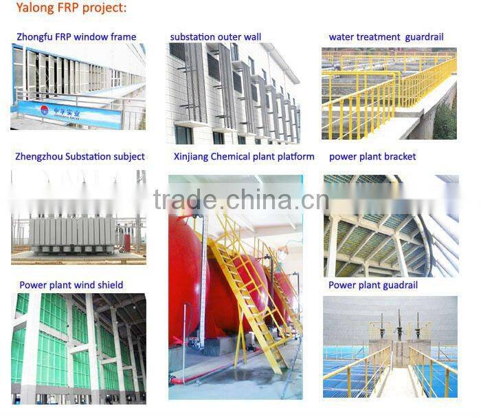 Unbreakable Industrial Fiberglass Composite Plastic Windows