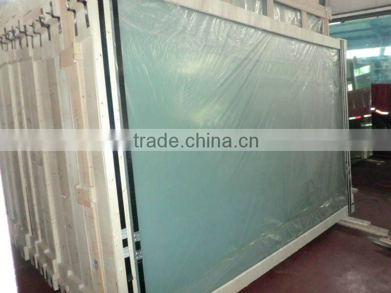 19mm Low Iron Toughened Glass