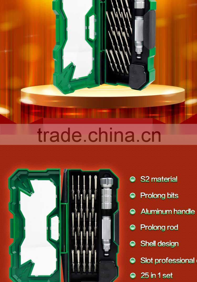 LAOA 25 in 1 high precise screwdriver set for repair cellphone clock laptop