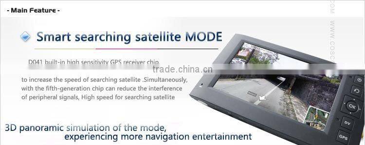 Built in Camera hotselling car DVR for GPS navigation