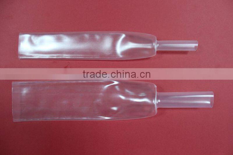 8mm hot sale polyolefin material heat shrink insulation red tube