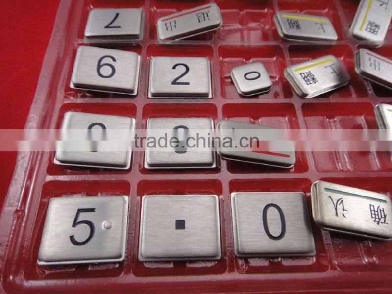 Nice keys buttons metal etching parts