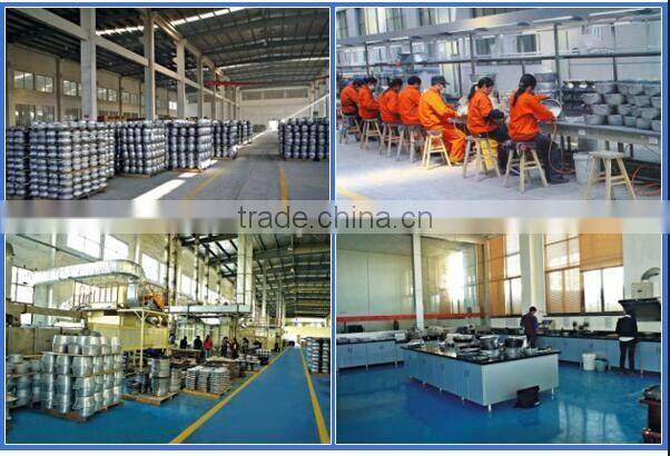 Quality Tri-ply(3 layers) Non stick Stainless Steel Fry pan induction bottom