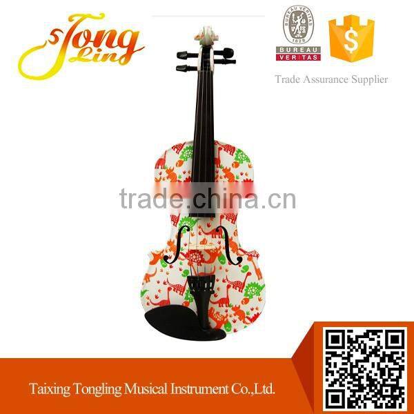 Violin With Carving Flower TL-1406