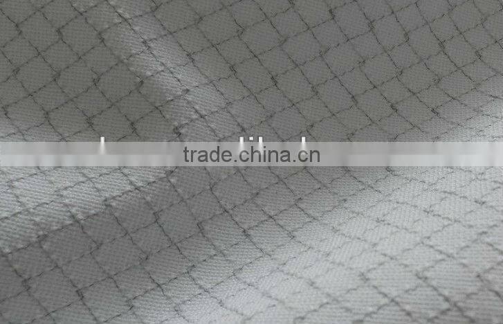 ESD Grid Fabric with carbon conductive fiber