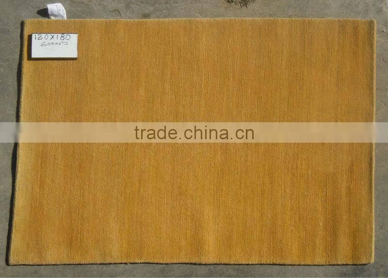 Handknotted woollen carpet