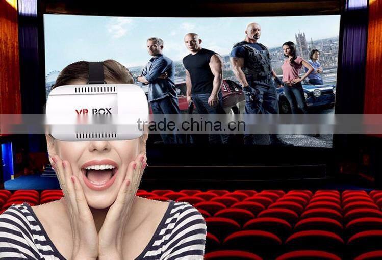 2016 VR BOX 1.0 Pro Google cardboard Version VR Virtual Reality Glasses for 3.5" - 6.0" Smart Phone