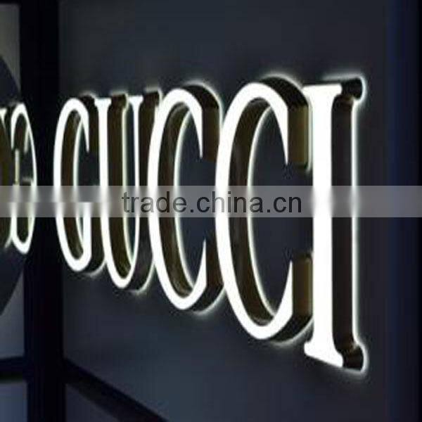 Mini acrylic led letter sign