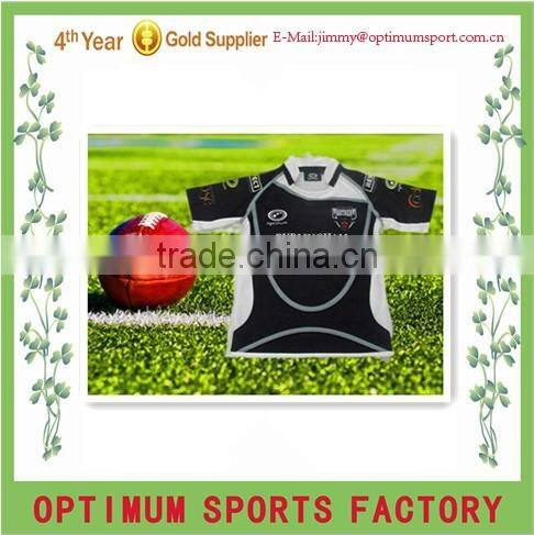100% polyester Sublimation Custom Rugby Jerseys
