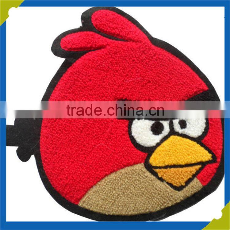 Cute animals embroidery patch cartoon embroidery label for kids clothing